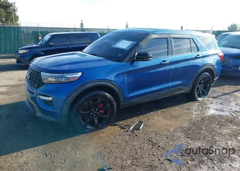 2021 Ford Explorer St z USA, uszkodzony, nr VIN 1FM5K8GC7MGB27643